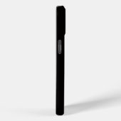Étui iPhone 15 Black 4 Luxe, Okapi de la forêt (Verso / Droite)