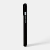 Étui iPhone 15 Black 4 Luxe, Okapi de la forêt (Côté gauche)