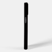 Étui iPhone 15 Black 4 Luxe, Petit Héron Bleu (Verso / Droite)