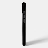 Étui iPhone 15 Black 4 Luxe, Rose Blanche Pure (Verso / Gauche)