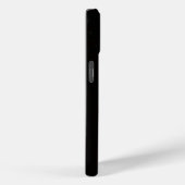 Étui iPhone 15 Black 4 Luxe, Rose Bleu de Minuit (Verso / Droite)