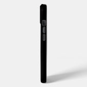 Étui iPhone 15 Black 4 Luxe, Tulipe jaune doré (Verso / Gauche)
