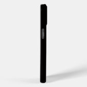 Étui iPhone 15 Black 4 Luxe, Tulipe jaune doré (Verso / Droite)