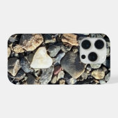 étui iphone 15 coeur de pierre (Verso Horizontal)