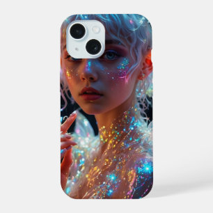 Étui iPhone 15 Fille Fée Magique Paillettes - Fant