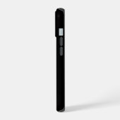 Étui iPhone 15 Luxe Noir 4, Chat Birman (Côté gauche)