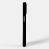 Étui iPhone 15 Luxe Noir 4, Chien Colley Loyal (Verso / Droite)