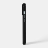 Étui iPhone 15 personnalisé avec initiales grasses (Côté gauche)