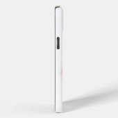 Étui iPhone 15 Plus Graphique Cœur Rouge Minimalis (Verso / Droite)