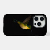 Étui iPhone 15 Pro Case-Mate Black 4 Luxe, oiseau  (Verso Horizontal)