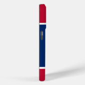 Étui iPhone 15 Pro Case-Mate, drapeau du Wyoming (Verso / Droite)