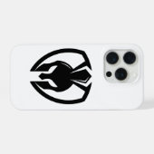 Étui iPhone 15 Pro Casque de Spartiate | (Verso Horizontal)