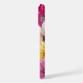 Étui iPhone 15 Pro Fleurs Multi-Couleurs (Côté gauche)