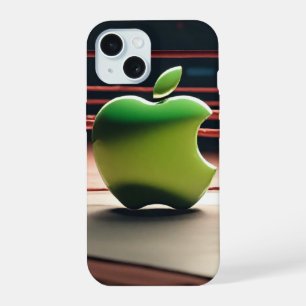 Étui iPhone 15 Pro Inspiré des Fruits Verts Modern