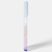 Étui iPhone 15 Pro Max aquarelle florale, cool (Verso / Droite)