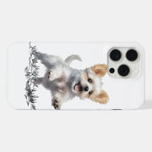 Étui iPhone 15 Pro Max « Chiot Mignon » – Chien Ad (Verso Horizontal)
