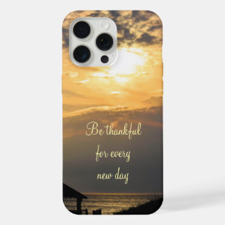 Étui iPhone 15 Pro Max Lever de soleil OBX Soyez r