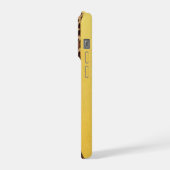 Étui iPhone 15 Pro motif léopard – Animal audacieu (Côté gauche)