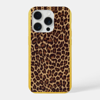 Étui iPhone 15 Pro motif léopard – Animal audacieu