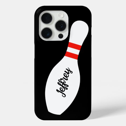 Étui iPhone 15 pro personnalisé avec quille de bow (Verso)