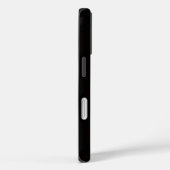 Étui iPhone 16 Case-Mate Black 4 Luxe, Aigrette ne (Verso / Droite)