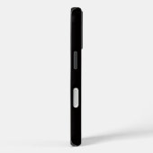 Étui iPhone 16 Case-Mate Black 4 Luxe, hippocampe (Verso / Droite)