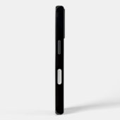 Étui iPhone 16 Mate Black 4 Luxe, Poisson-lion rou (Verso / Droite)