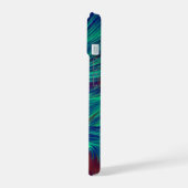 Étui iPhone 16 Plume de Phénix Superposée (Côté gauche)
