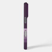 Étui iPhone 16 Pro Minimal rayures modernes (Verso / Droite)
