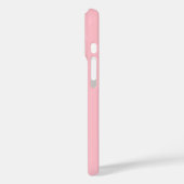 Étui iPhone 16 rose (Verso / Gauche)