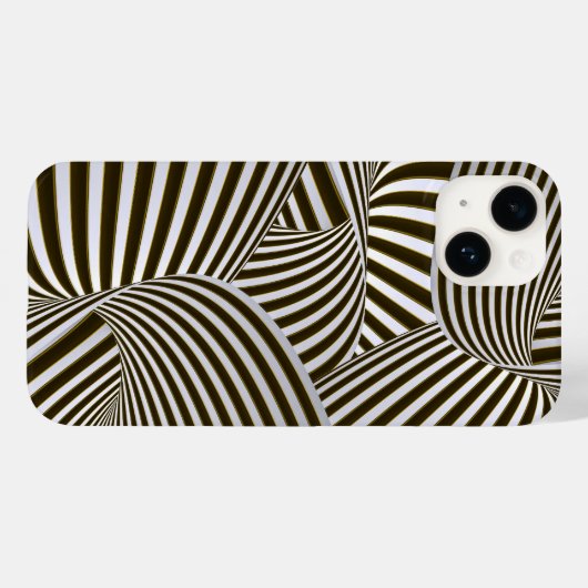 Étui iPhone 3D Twists (Verso (horizontal))