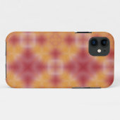 Étui iPhone 5 Barely There Orange Rouge Kaléidosco (Dos (Horizontal))