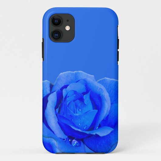 Étui iPhone 5 Blue Rose Roses Coques iPhone (Dos)