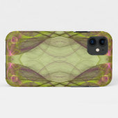 Étui iPhone 5 Case-Mate Barely There vert et rose (Dos (Horizontal))