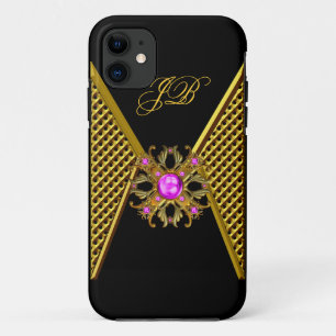 Étui iPhone 5 Case-Mate Rose Or Noir