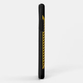 Étui iPhone 5 Case-Mate Rose Or Noir (Dos/Droite)