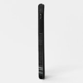 Étui iPhone 5 chat noir (Dos/Gauche)