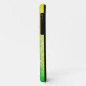 Étui iPhone 5 Rivière Vert Citron (Dos/Gauche)