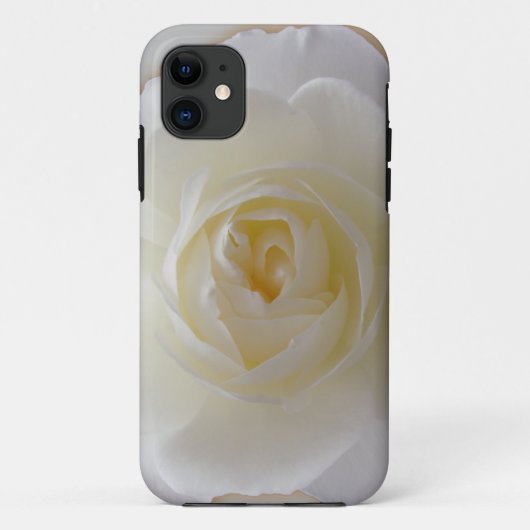 Étui iPhone 5 Rose Blanche Classique Étui iPhone (Dos)
