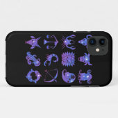 Étui iPhone 5 Signes du Zodiaque (Dos (Horizontal))