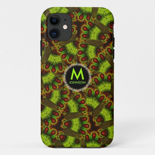 Étui iPhone 5 Snakey Abstract Monogram Case-Mate (Dos)