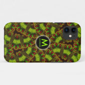 Étui iPhone 5 Snakey Abstract Monogram Case-Mate (Dos (Horizontal))