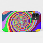 Étui iPhone 5 Spirale Psychedelique (Dos (Horizontal))