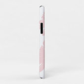 Étui iPhone à fleurs personnalisé (Dos/Droite)