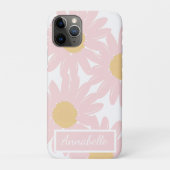 Étui iPhone à fleurs personnalisé (Dos)