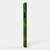 Étui iPhone à monogramme Plaid HAMbWG (Dos/Droite)