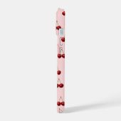 Étui iPhone à motif cerise (Côté gauche)