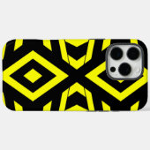 Étui iPhone à motif d'abeille géométrique (Verso (horizontal))