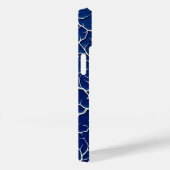 Étui iPhone à motif de branche indigo Style (Verso / Droite)