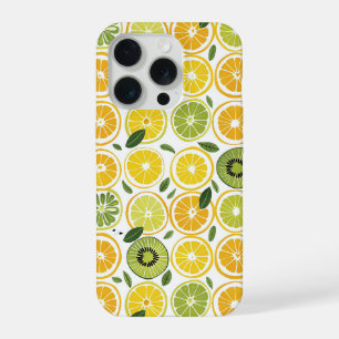 Étui iPhone à motif de citron esthétique d'été